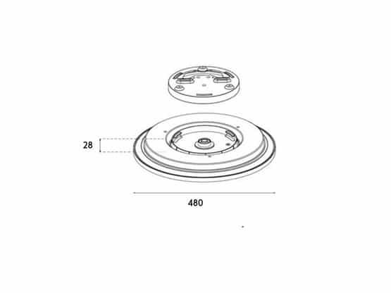 גפי 500 שרטוט